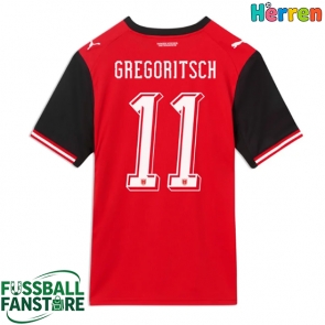 Österreich Michael Gregoritsch #11 Replik Heimtrikot WM 2026 Kurzarm